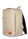 Рюкзак для ручної поклажі POOLPARTY Hub 40x25x20см Ryanair / Wizz Air / МАУ бежевий hub-beige фото 2