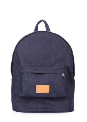 Городской джинсовый рюкзак POOLPARTY backpack-denim фото