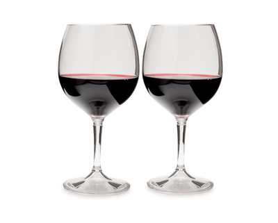 Набор бокалов для вина с откручивающейся ножкой 923376675 фото