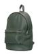 Рюкзак шкіряний POOLPARTY темно-зелений backpack-leather-darkgreen фото 2