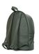 Рюкзак шкіряний POOLPARTY темно-зелений backpack-leather-darkgreen фото 3