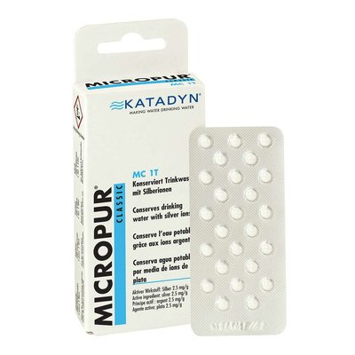 Таблетки для дезинфекції води Micropur Classic MC 1T/100 (4x25 таблеток) 50101 фото