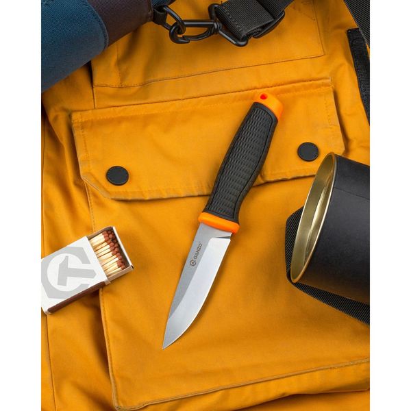 Нож Ganzo G806-OR оранжевый с ножнами G806-OR фото