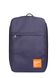 Рюкзак для ручної поклажі POOLPARTY Hub 40x25x20см Ryanair / Wizz Air / МАУ синій hub-darkblue фото