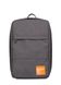 Рюкзак для ручної поклажі POOLPARTY Hub 40x25x20см Ryanair / Wizz Air / МАУ темно-сірий hub-graphite фото