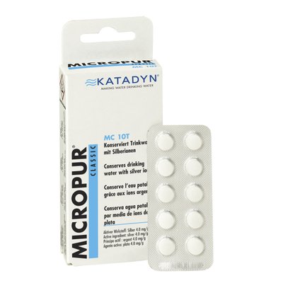 Таблетки для дезинфекции воды Micropur Classic MC 10T/40 (4x10 таблеток) 50201 фото