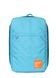 Рюкзак для ручної поклажі POOLPARTY Hub 40x25x20см Ryanair / Wizz Air / МАУ блакитний hub-sky фото