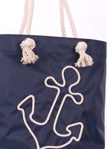 Літня сумка з якорем POOLPARTY Anchor синя anchor-oxford-blue фото