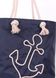Літня сумка з якорем POOLPARTY Anchor синя anchor-oxford-blue фото 3