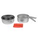 Набір посуду Trangia Tundra II-D 1.75/1.5 л (два котелки, кришка, ручка, чохол) 402252 фото 1