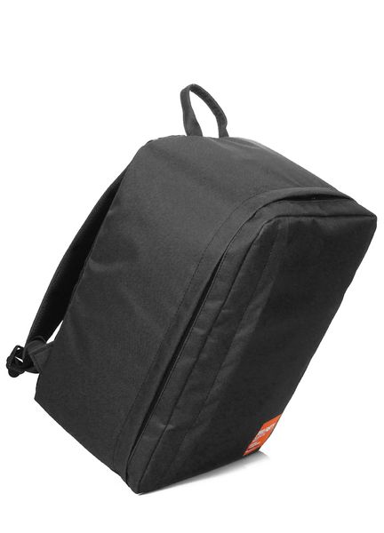 Рюкзак для ручної поклажі POOLPARTY Airport 40x30x20см Wizz Air / МАУ чорний airport-black фото