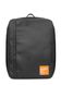 Рюкзак для ручної поклажі POOLPARTY Airport 40x30x20см Wizz Air / МАУ чорний airport-black фото 1