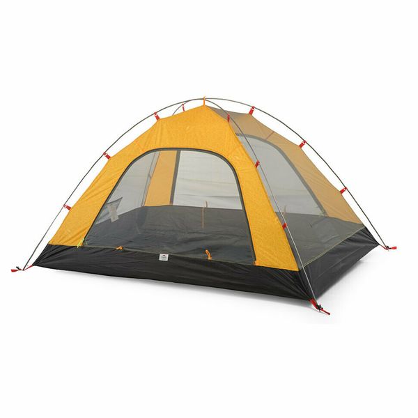 Палатка трехместная Naturehike P-Series NH18Z033-P, 210T/65D, оранжевая 6927595729656 фото