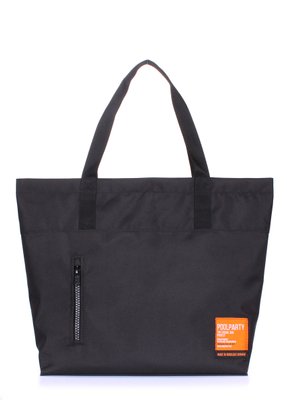 Женская текстильная сумка POOLPARTY Razor черная razor-black фото
