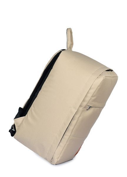 Рюкзак для ручной клади POOLPARTY Hub 40x25x20см Ryanair / Wizz Air / МАУ бежевый hub-beige фото