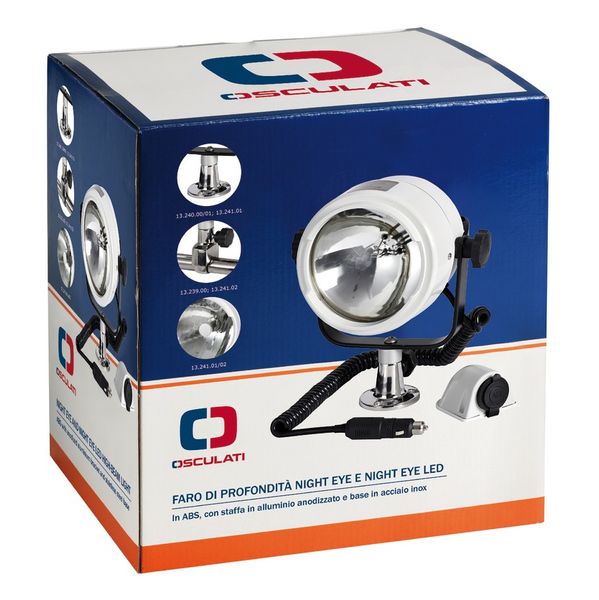 Прожектор Osculati Night Eye Reflector Halogen 100W 12V 923376803 фото