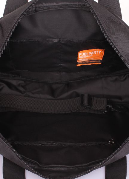 Повседневная сумка POOLPARTY College черная college-oxford-black фото