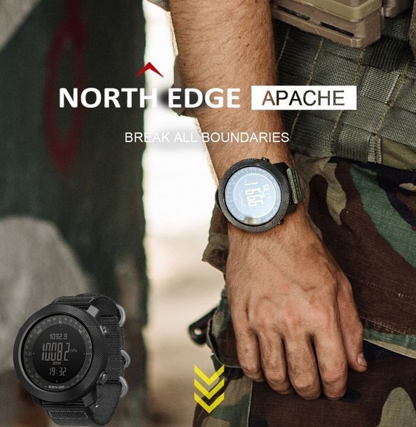 Часы North Edge Apache Green 5BAR 9998 фото