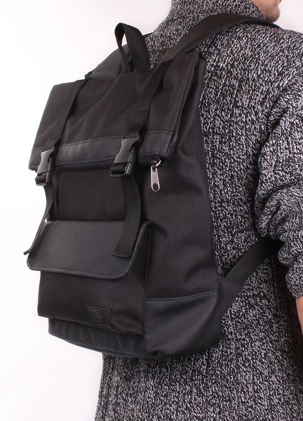 Міський рюкзак POOLPARTY Commando чорний commando-black фото