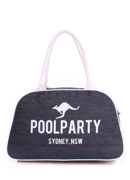 Джинсовая сумка-саквояж POOLPARTY pool-16-jeans фото