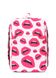 Рюкзак для ручной клади POOLPARTY Hub 40x25x20см Ryanair / Wizz Air / МАУ с губами hub-lips-white фото