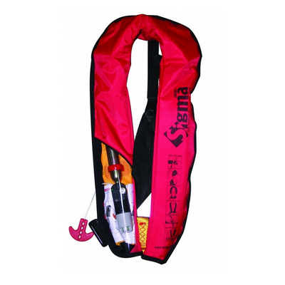 Надувной спасательный жилет с привязью безопасности Sigma 923373208 фото