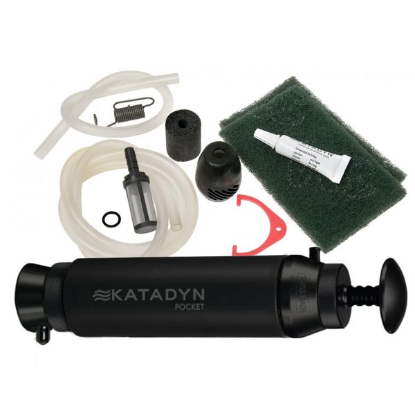 Тактический фильтр для воды Katadyn Pocket Filter Black Edition 8020425 фото