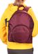 Городской рюкзак POOLPARTY Smile бордовый smile-backpack-marsala фото 4