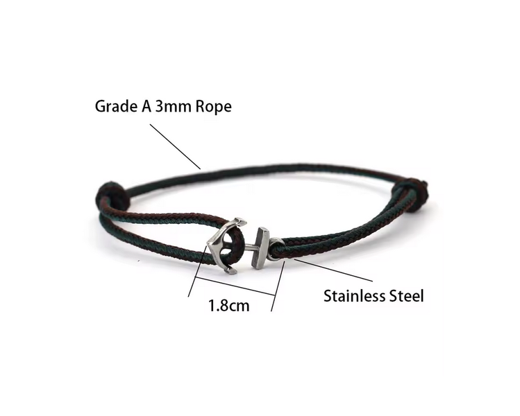 Яхтовий браслет TAKI Anchor small TAKI5 фото