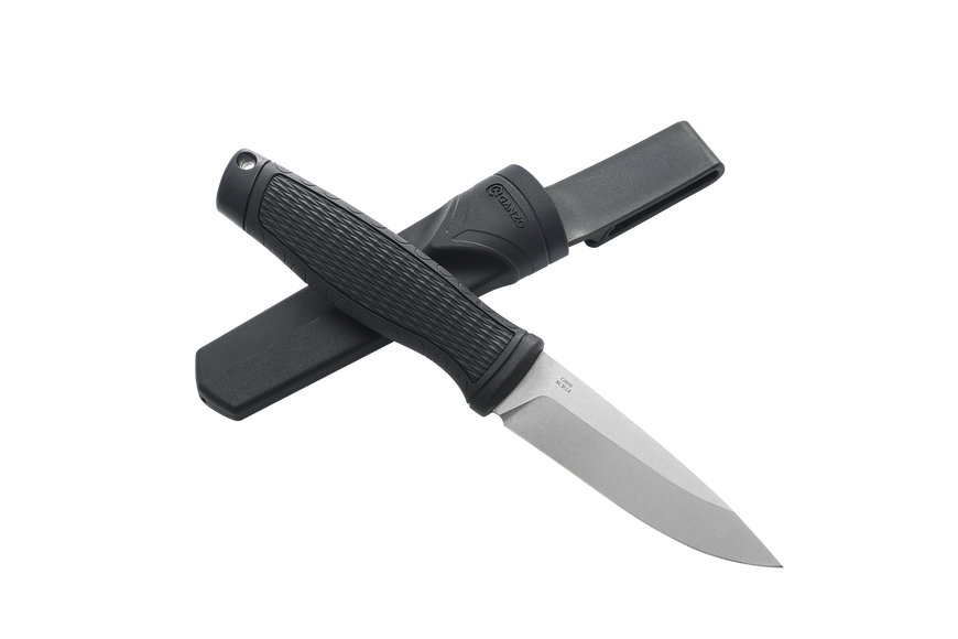 Нож Ganzo G806-BK черный с ножнами G806-BK фото