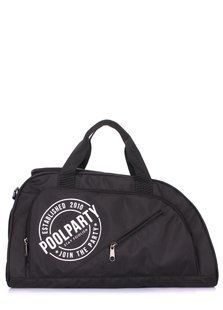 Спортивна текстильна сумка POOLPARTY Dynamic чорна dynamic-black фото