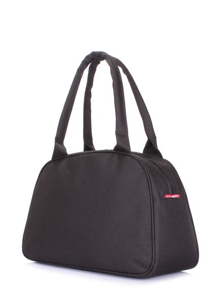 Женская текстильная сумка POOLPARTY Division черная division-oxford-black фото