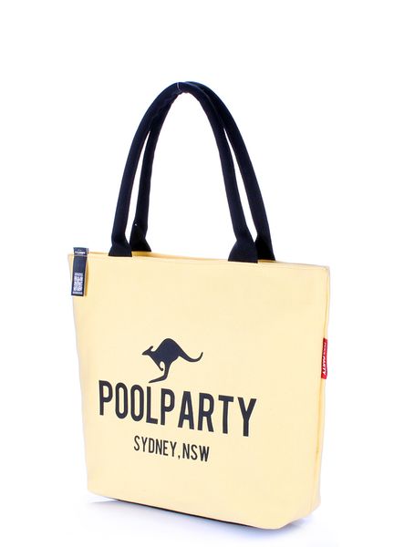 Женская текстильная сумка POOLPARTY желтая pool-9-oxford-yellow фото