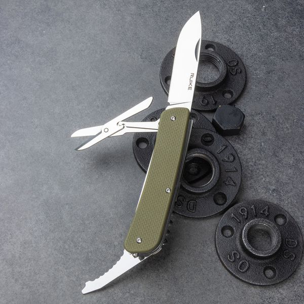 Многофункциональный нож Ruike Criterion Collection L31 зеленый L31-G фото