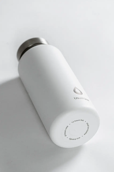 Пляшка термос 1л White SKU2-1L-WHITE фото