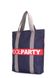 Повседневная текстильная сумка POOLPARTY Today синяя today-darkblue фото 2