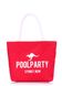 Женская текстильная сумка POOLPARTY красная pool-9-oxford-red фото