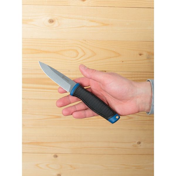 Нож Ganzo G806-BL голубой с ножнами G806-BL фото