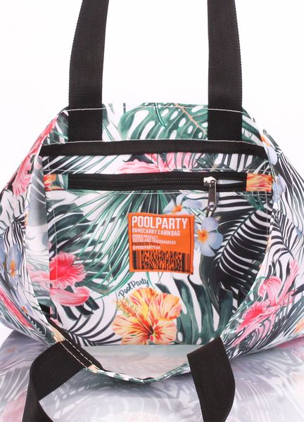 Летняя сумка POOLPARTY Daily с тропическим принтом daily-tropic фото