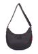 Женская текстильная сумка с ремнем на плечо POOLPARTY черная pool-92-oford-black фото 1