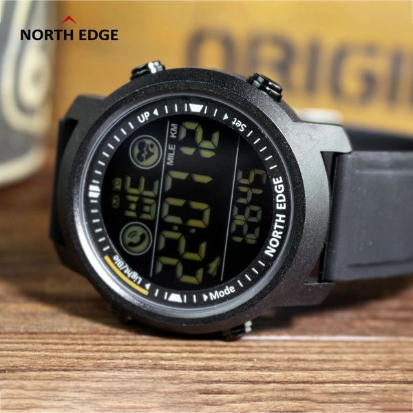 Часы North Edge Laker Black 5BAR 9990 фото