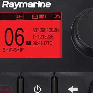 Радиостанция УКВ Raymarine RAY53 с GPS E70345 фото