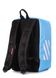Рюкзак для ручной клади POOLPARTY Hub 40x25x20см Ryanair / Wizz Air / МАУ голубой hub-boardingpass фото 2