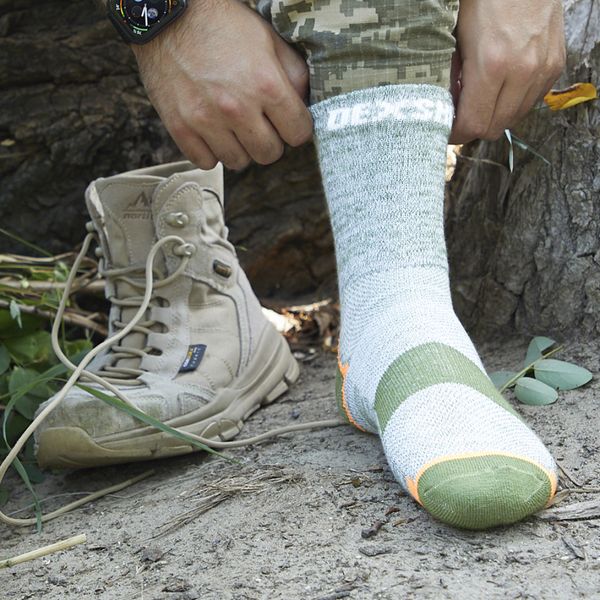 Шкарпетки водонепроникні Dexshell Terrian Walking Ankle DS848HPGS фото
