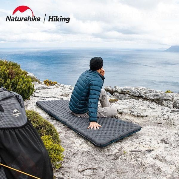Матрац надувний надлегкий Naturehike CNH22DZ018, із мішком для надування, прямокутний зелений 183 см 6975641888611 фото