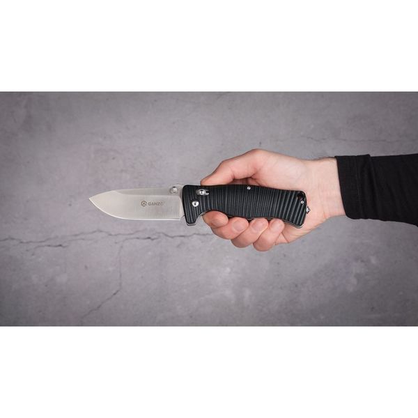 Нож складной Ganzo G720-B черный G720-B фото