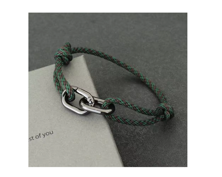 Яхтенный браслет TAKI DShackle TAKI8DarkGreen фото