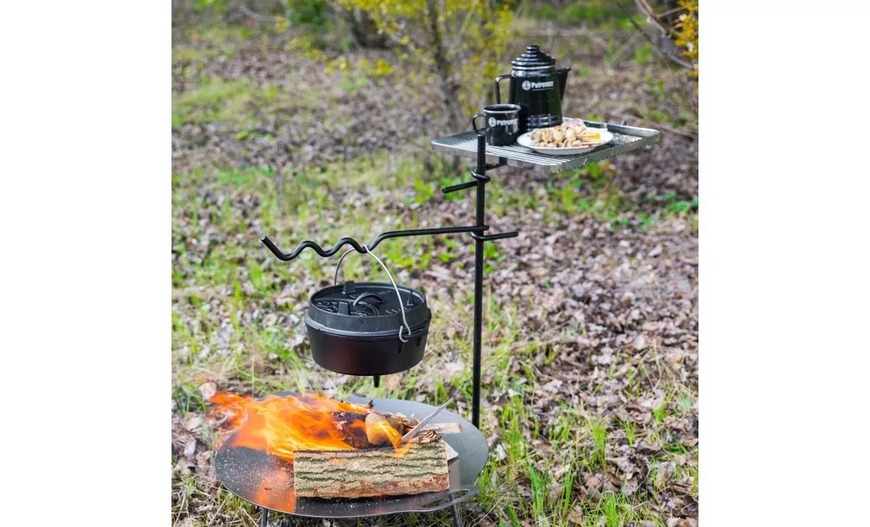 Казан-жаровня чугунная Dutch Oven на ножках  ft0.5 фото