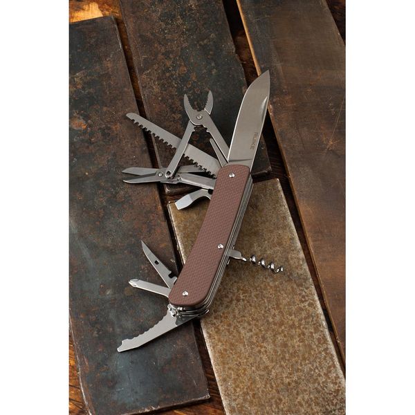 Многофункциональный нож Ruike Criterion Collection L51 коричневый L51-N фото