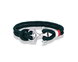Яхтовий браслет TAKI BRAID silver TAKI1Green фото
